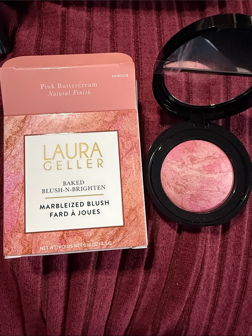Laura Geller Color Correcting Foundation, Marbleized Blush and Angled Kabuki - Picture 3 of 4